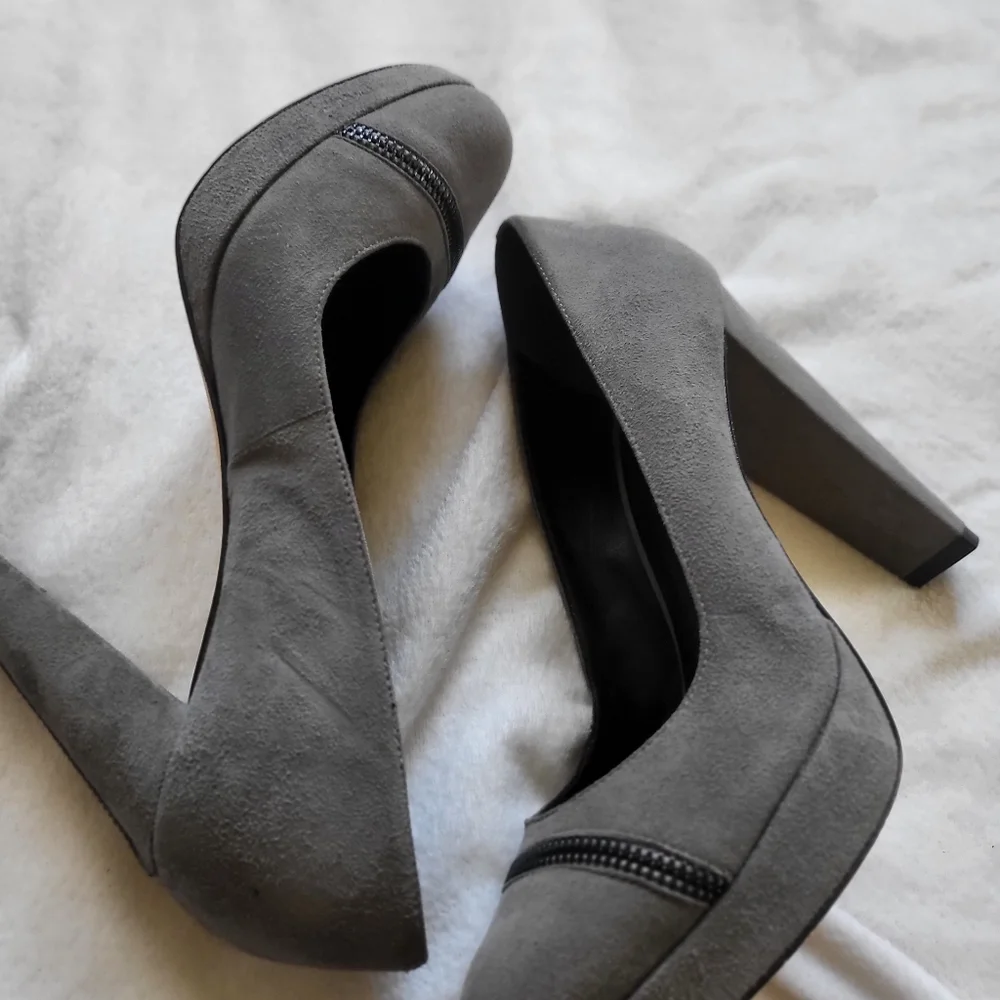 Cole Haan Stephanie Air Pump Ironstone Suede, Women's Shoes, Size 8.5B - Picture 5 of 10